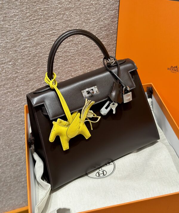 Kelly leather bag