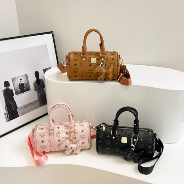 Wholesale Fashion Designer 1:1 Luxury MCM Small Bowling Bag