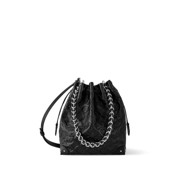 Wholesale women 1:1 designer luxury LV bag women designer luxury wholesale faux leather drawstring bucket bag