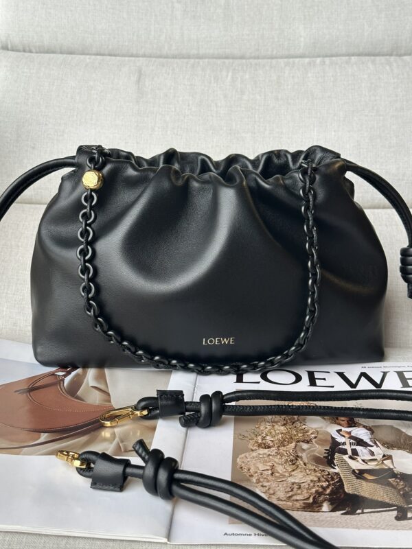 loewe Large Flamenco purse in mellow nappa lambskin