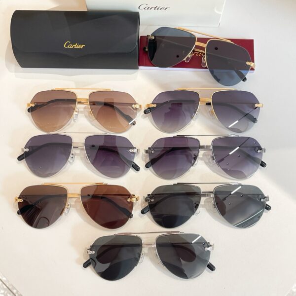 Cartier luxury sunglasses celebrity style aviator glasses