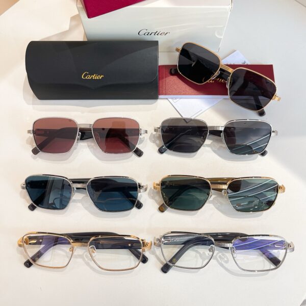 Cartier square frame sunglasses